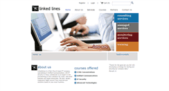 Desktop Screenshot of linkedlines.com
